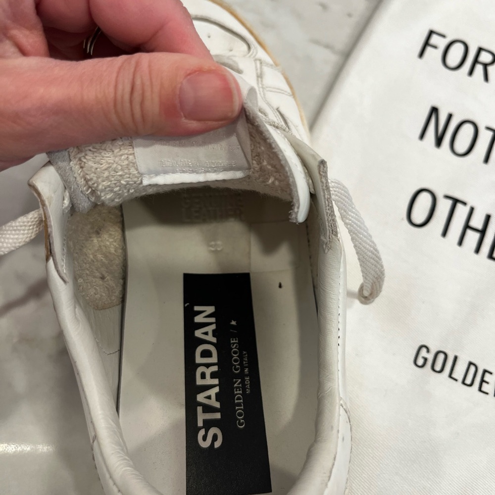 Golden Goose Stardan Women’s White Sneakers - Picture 4 of 6